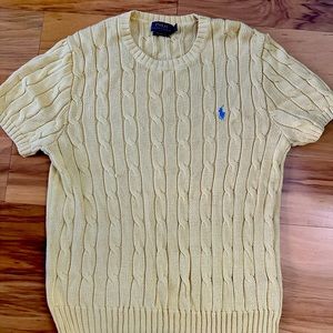 Short Sleeve Ralph Lauren Polo Sweater.
